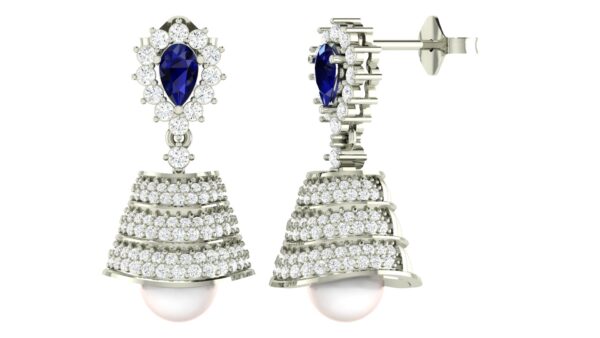 Manish Earring 01 - WG - 01